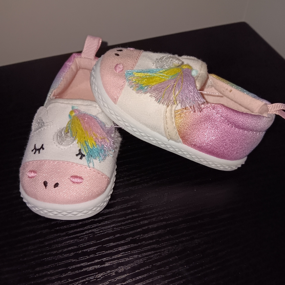 Unicorn Rainbow Slip On Shoes